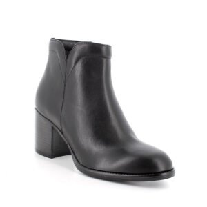 Stivaletti Donna Nero con Tacco e Zip – igi&co 8688600 Eleganza Minimal e Comfort