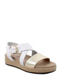 SANDALO IGI&CO BIANCO/ORO mod. 7670000