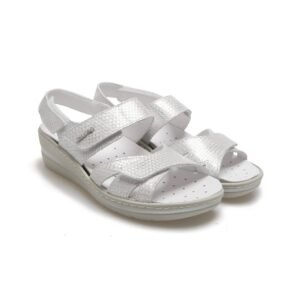 SANDALO BIANCO ARGENTO PLANTARE ESTRAIBILE ENVAL SOFT   3767311