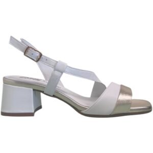 SANDALO BIANCO/ORO TACCO 6  ENVAL SOFT    7773022