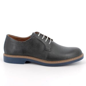 SCARPA ELEGANTE UOMO ALLACCIATA BLU   IGI&CO  1101400