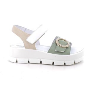 SANDALO DONNA IGI&CO VERDE/BIANCO 1160322
