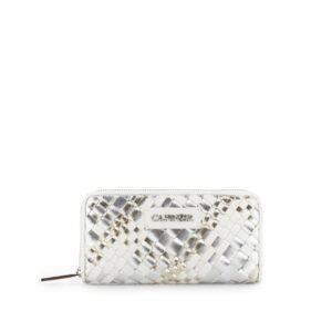 PORTAFOGLIO DONNA CAFE'NOIR ARGENTO/BIANCO   AD1001