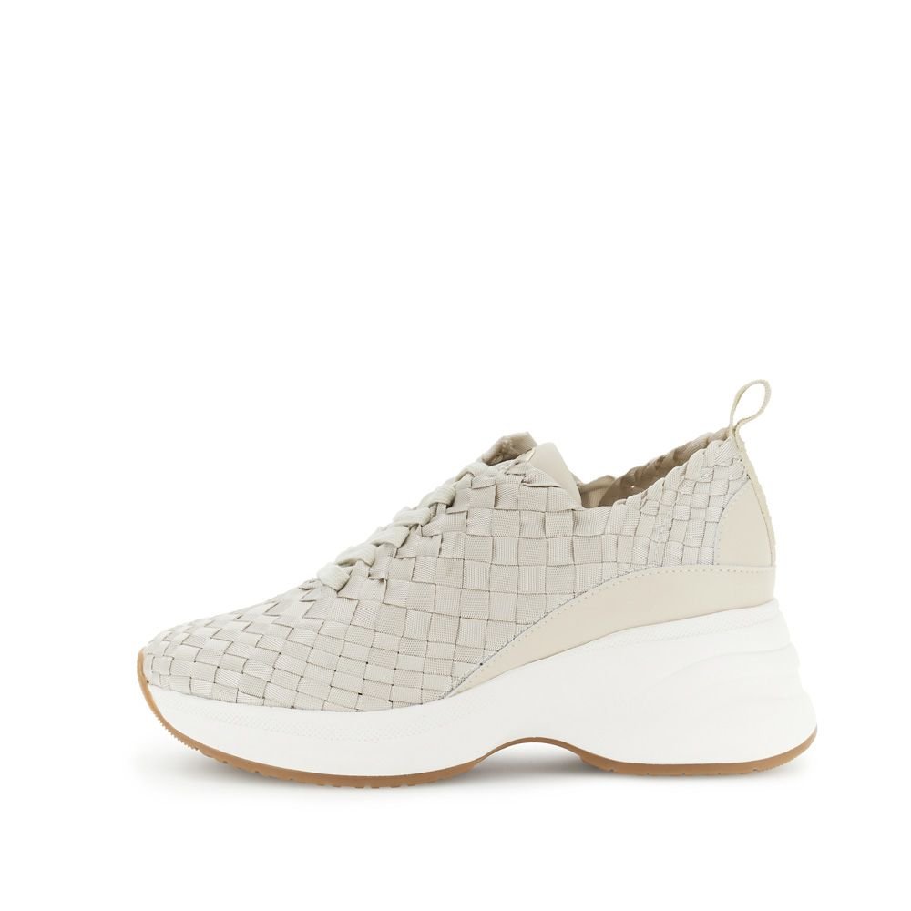 SNEAKERS CAFèNOIR RUNNING INTRECCIATA BEIGE DH9001 BEIGE - immagine 2