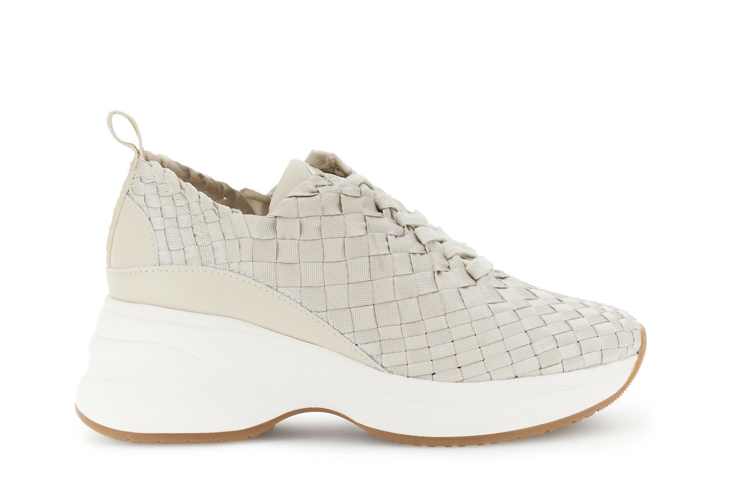 SNEAKERS CAFèNOIR RUNNING INTRECCIATA BEIGE DH9001 BEIGE - immagine 6