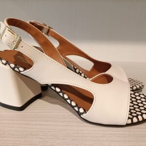 SANDALO NACREE AVORIO E BLU   762021