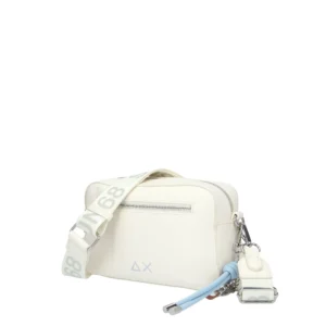 BORSA A SPALLA SUN68 Y36213 BIANCO PANNA