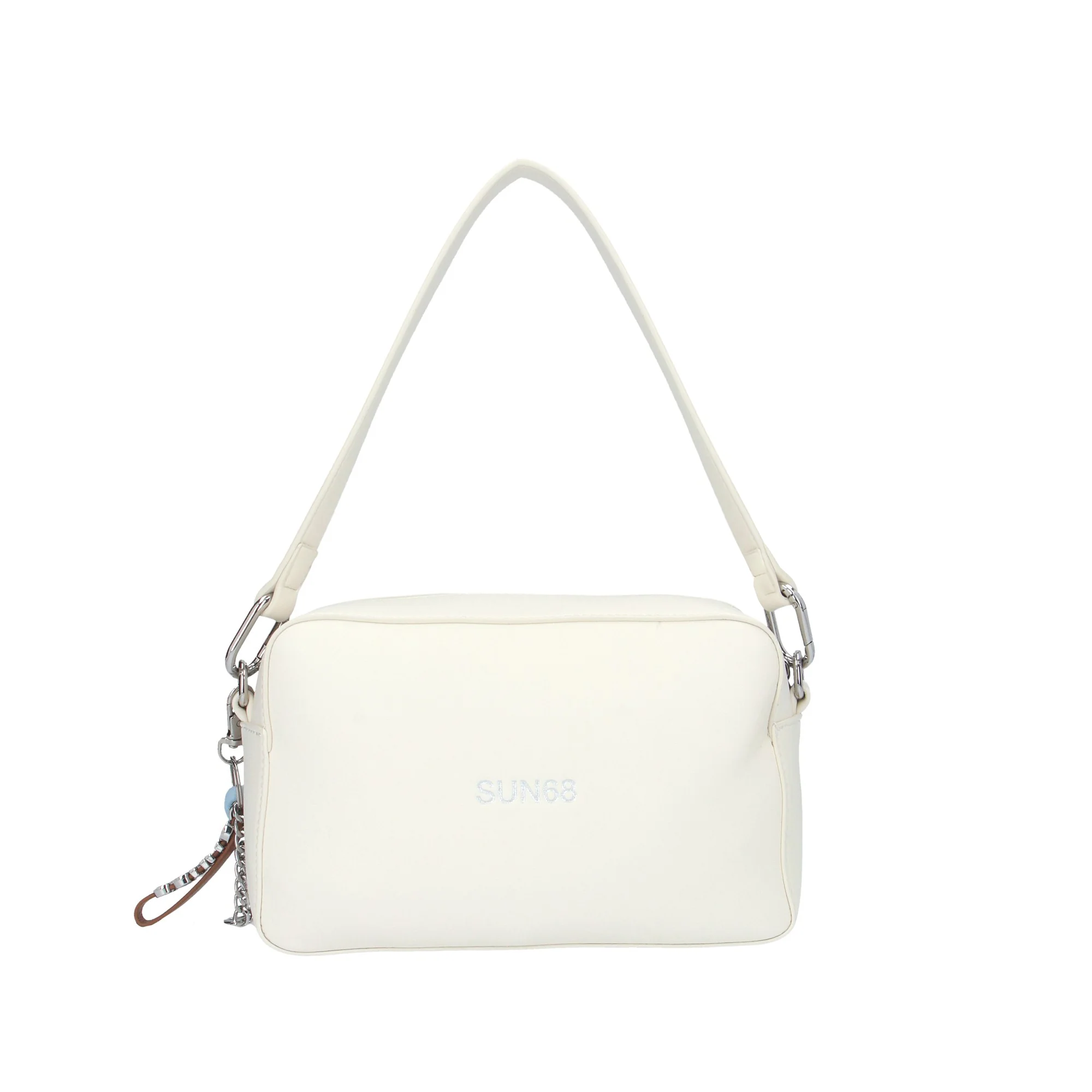 BORSA A SPALLA SUN68 Y36213 BIANCO PANNA - immagine 2