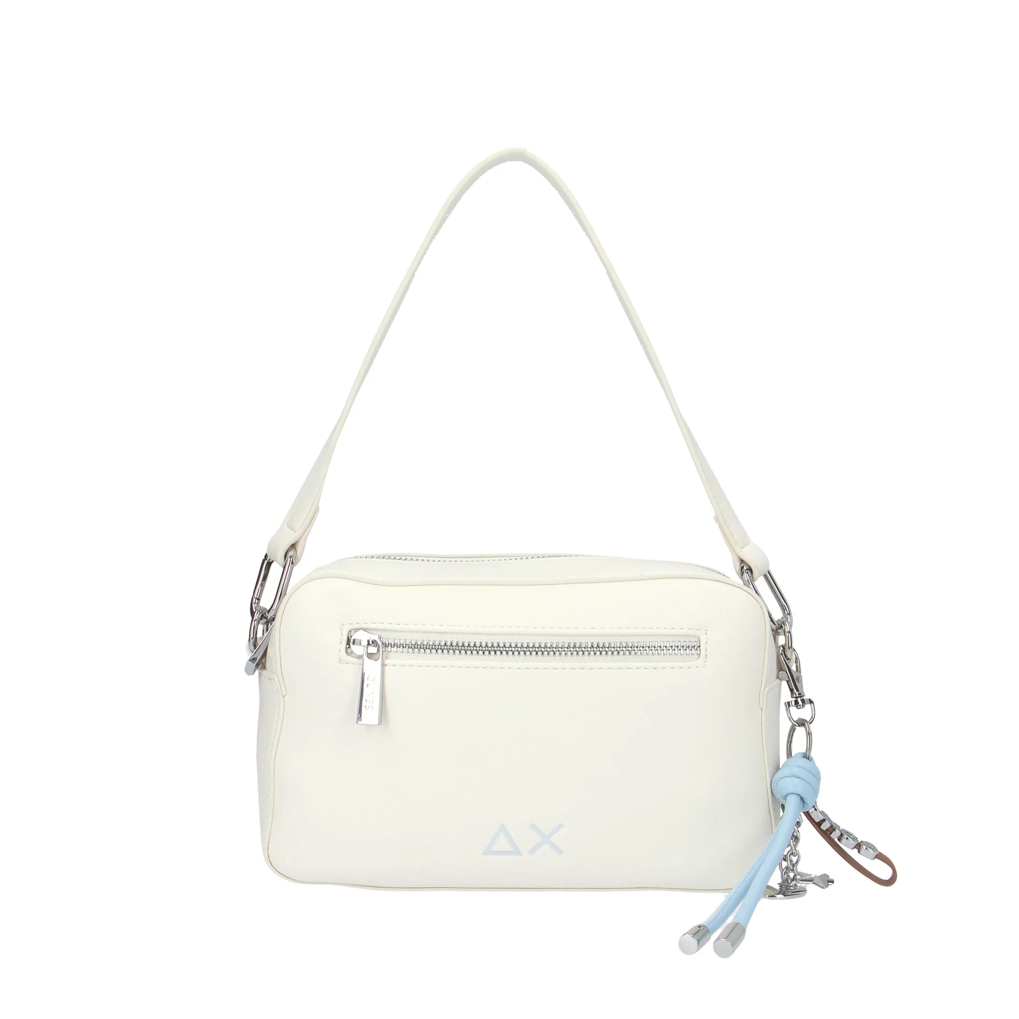 BORSA A SPALLA SUN68 Y36213 BIANCO PANNA - immagine 5