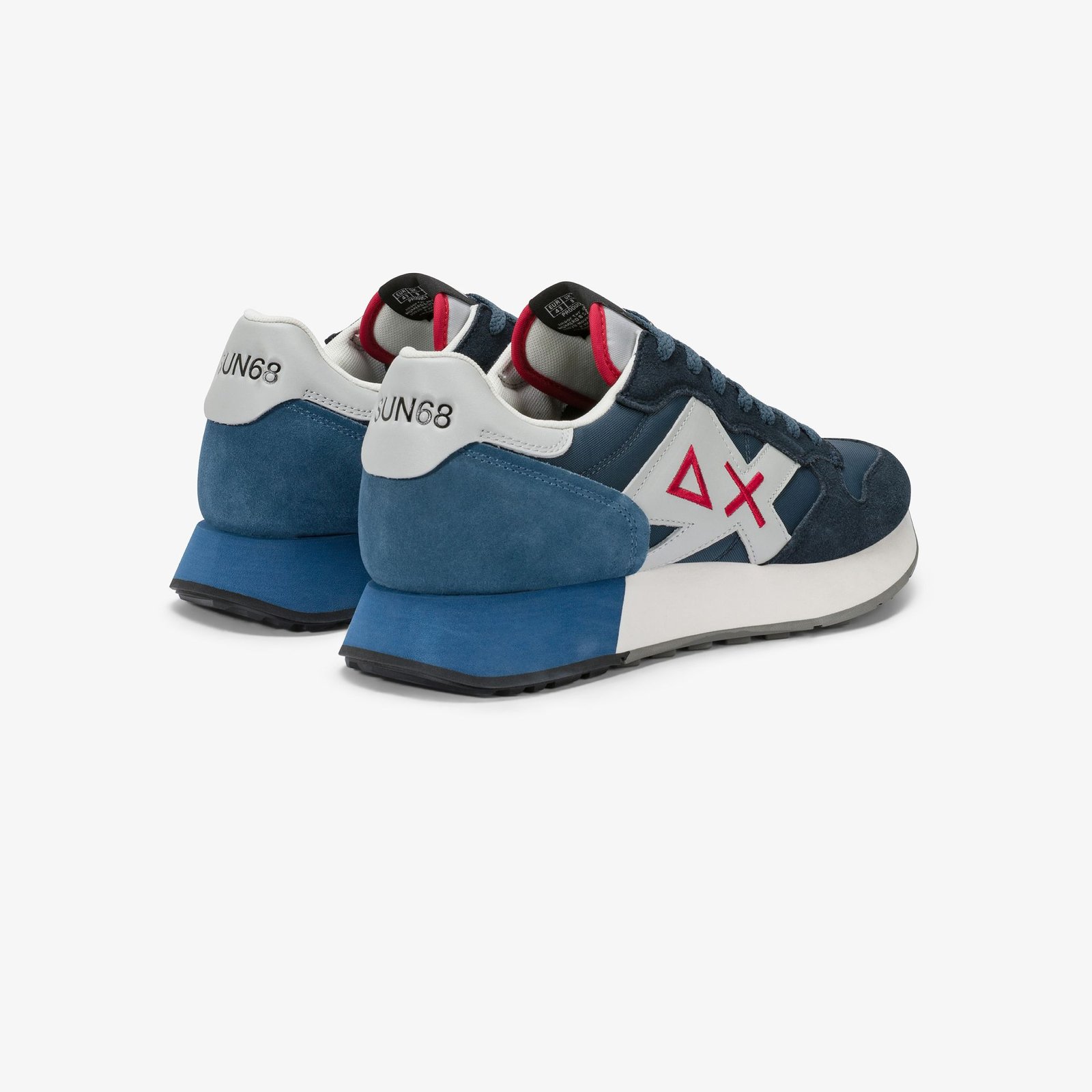 SNEAKERS UOMO SUN68 JAKI2.0 Z36115 NAVY BLUE - immagine 3