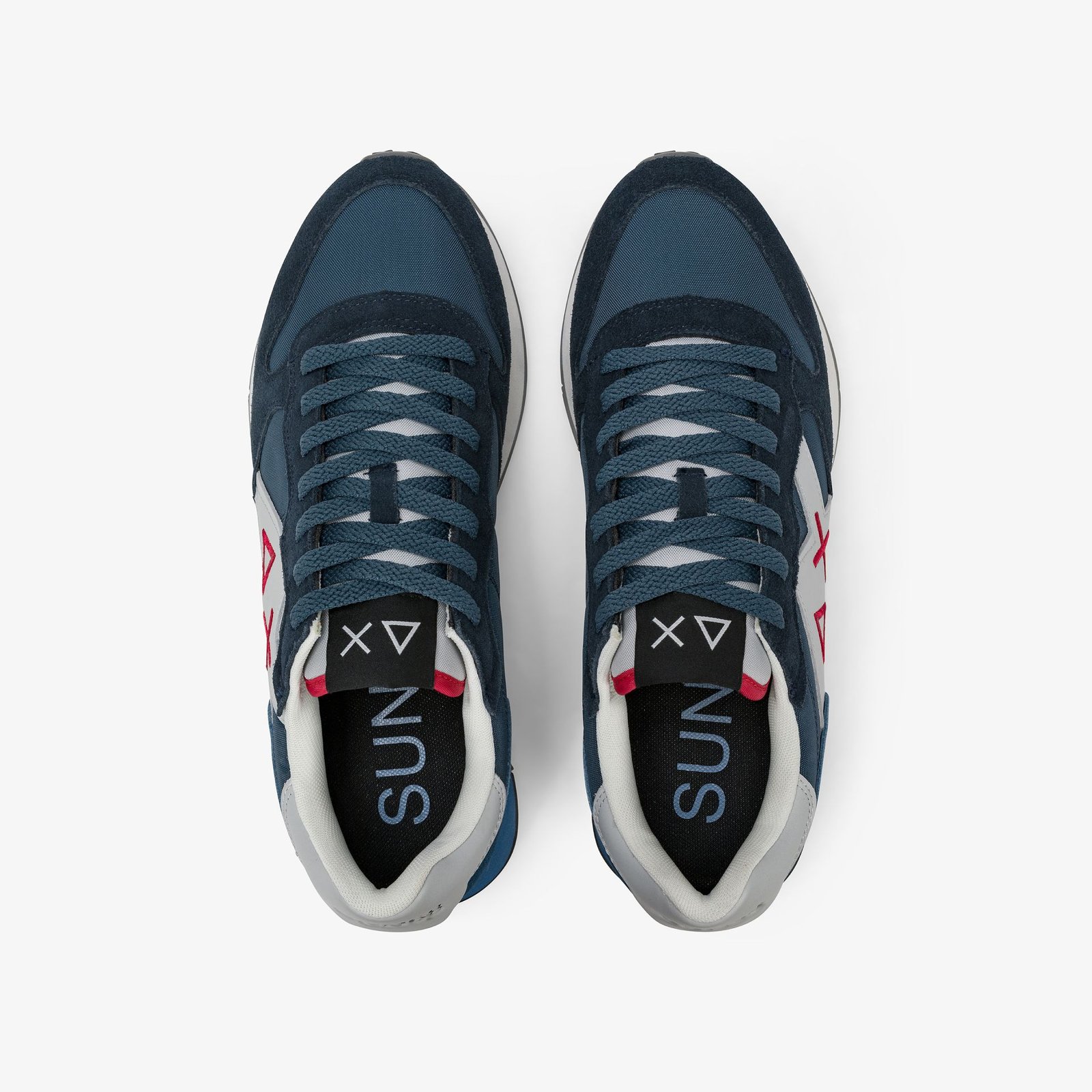 SNEAKERS UOMO SUN68 JAKI2.0 Z36115 NAVY BLUE - immagine 2