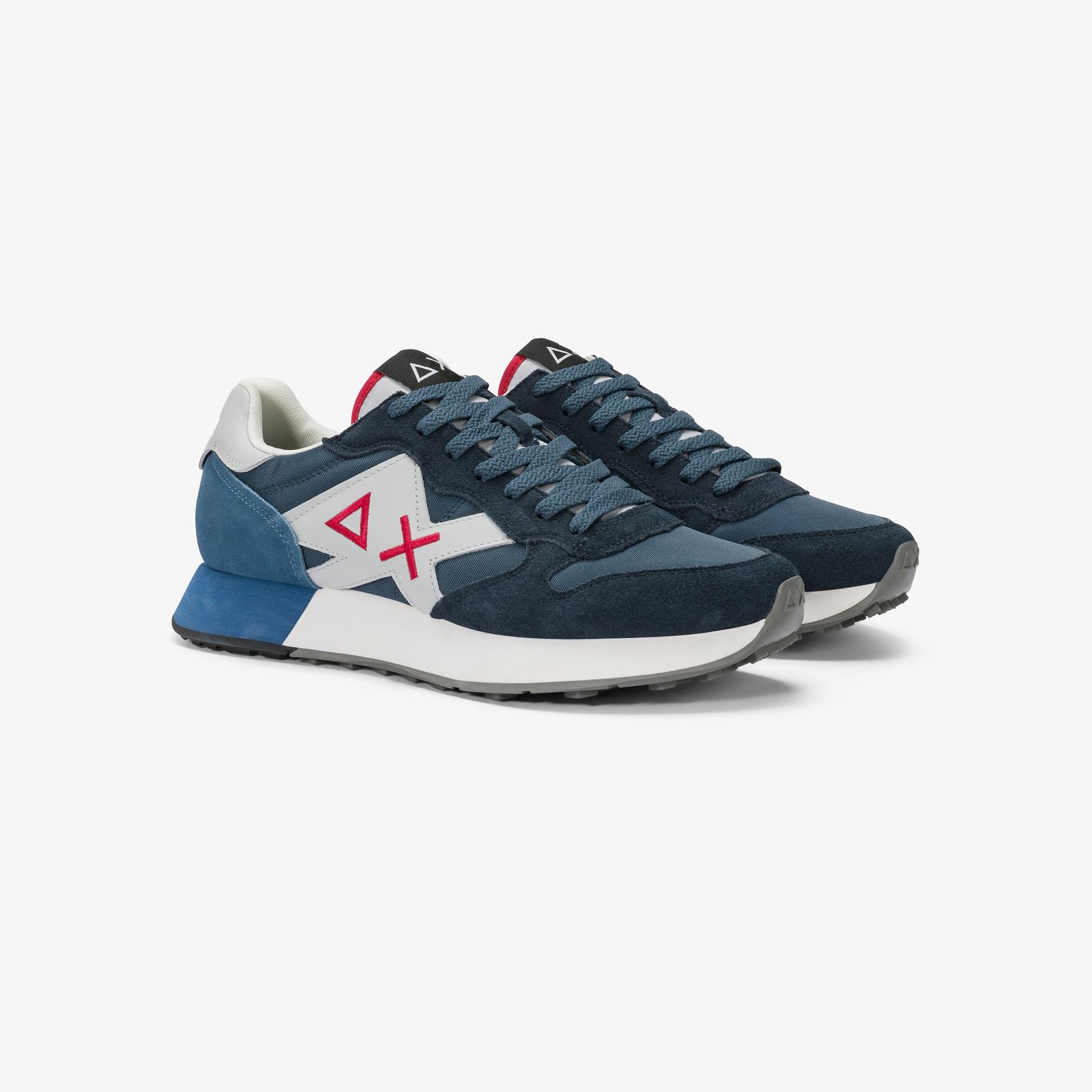 SNEAKERS UOMO SUN68 JAKI2.0 Z36115 NAVY BLUE - immagine 4