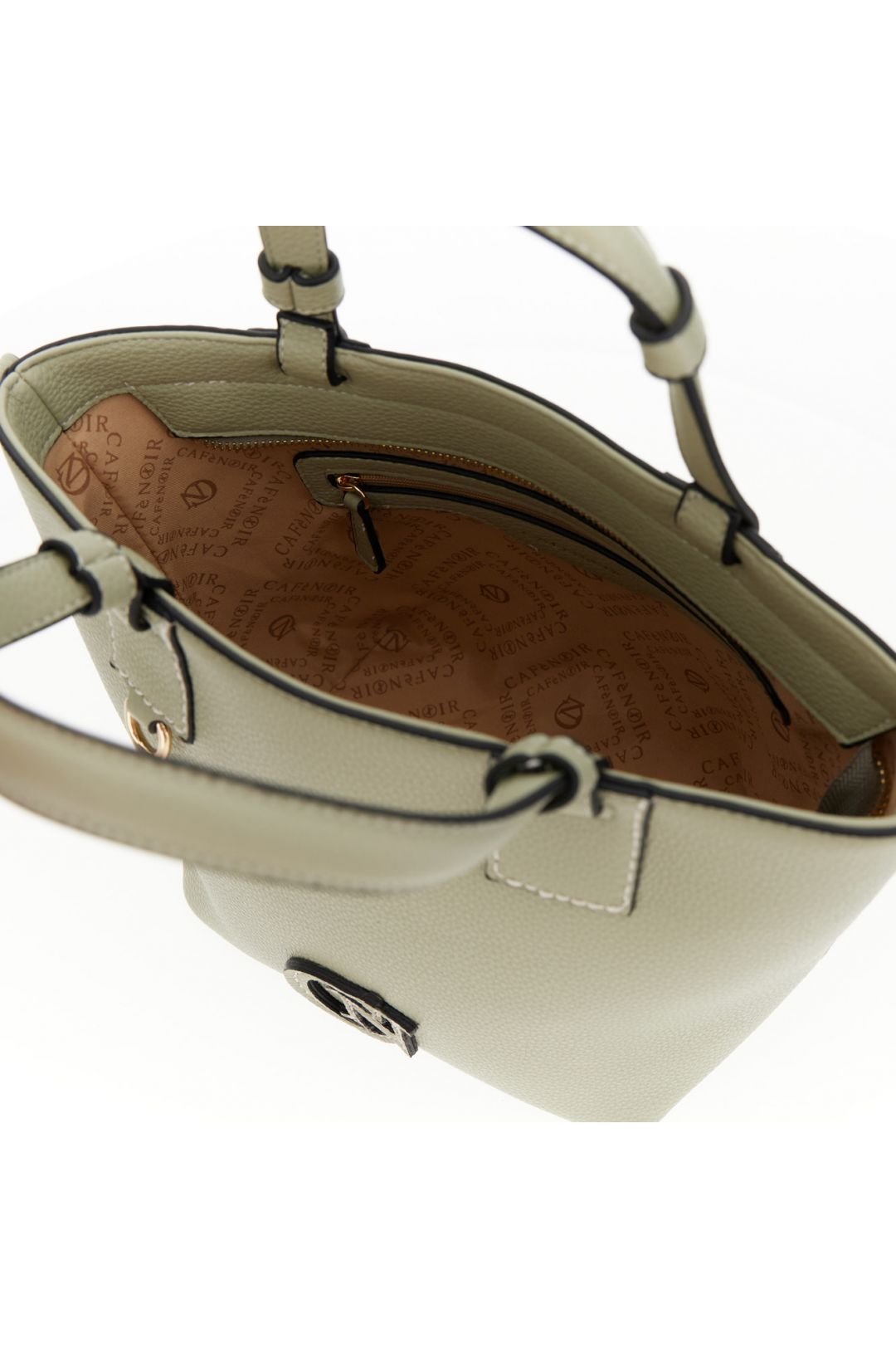 BORSA A MANO CON TRACOLLA CAFE'NOIR NE1014 SALVIA - immagine 2