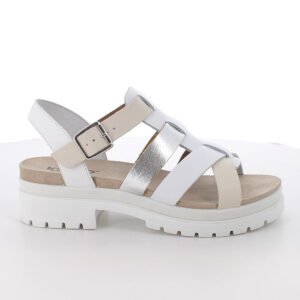 SANDALETTO DONNA IGI&CO BIANCO/ARGENTO  1169544