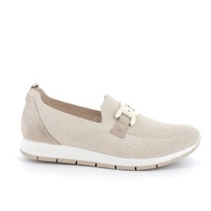 SLIP ON DONNA ENVAL SOFT IN TESSUTO BEIGE CON CATENA  1263822